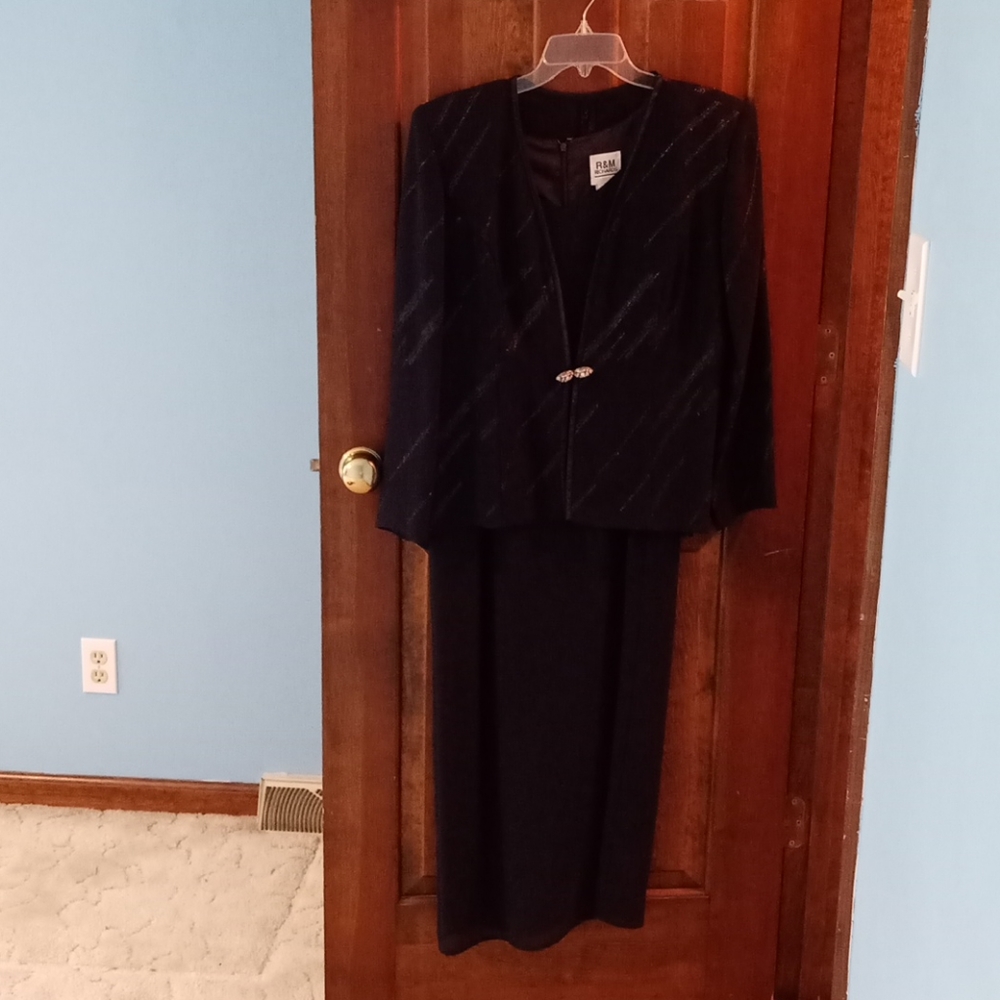 R&M vintage evening gown